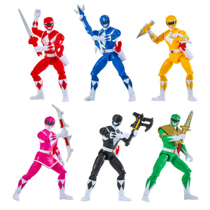 Playmates Toys Mighty Morphin Power Rangers: Re-Ignition Basic Figure Collectors 6 Pack - PRE-ORDER