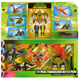 Playmates Mighty Morphin Power Rangers Re-Ignition Mega Thunderzord Combinable Battle Pack