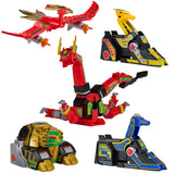 Playmates Mighty Morphin Power Rangers Re-Ignition Mega Thunderzord Combinable Battle Pack