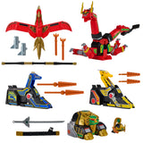 Playmates Mighty Morphin Power Rangers Re-Ignition Mega Thunderzord Combinable Battle Pack