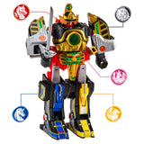 Playmates Mighty Morphin Power Rangers Re-Ignition Mega Thunderzord Combinable Battle Pack