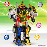 Playmates Mighty Morphin Power Rangers Re-Ignition Mega Thunderzord Combinable Battle Pack