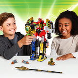 Playmates Mighty Morphin Power Rangers Re-Ignition Mega Thunderzord Combinable Battle Pack
