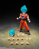 Tamashii Nations S.H.Figuarts Dragon Ball Super Super Saiyan God Super Saiyan Son Goku Blue Power Transcending Limits - PRE-ORDER