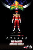 Threezero Mighty Morphin Power Rangers FigZero Dragon Shield Red Ranger 1/6 Scale PX Previews Exclusive Figure