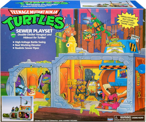 Playmates TMNT Classic Sewer Playset - PRE-ORDER