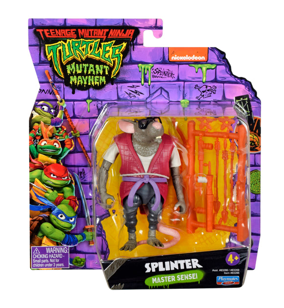 Playmates Toys Teenage Mutant Ninja Turtles Mutant Mayhem Basic Splinter