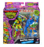 Playmates Toys Teenage Mutant Ninja Turtles Mutant Mayhem Leo vs Superfly Battle Pack