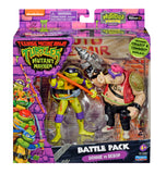 Playmates Toys Teenage Mutant Ninja Turtles Mutant Mayhem Donnie vs Bebop Battle Pack