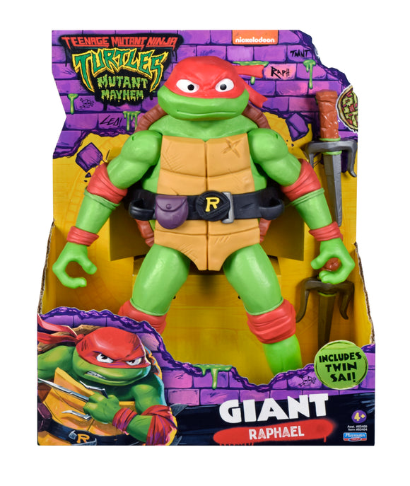 Ninja Turtles Rise Raphael Toy Playmates Toys Teenage Mutant Ninja Turtles Mutant Mayhem Giant Raphae ...