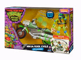 Playmates Toys Teenage Mutant Ninja Turtles Mutant Mayhem Ninja Kick Cycle With Leonardo