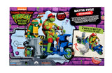 Playmates Toys Teenage Mutant Ninja Turtles Mutant Mayhem Battle Cycle with Raphael