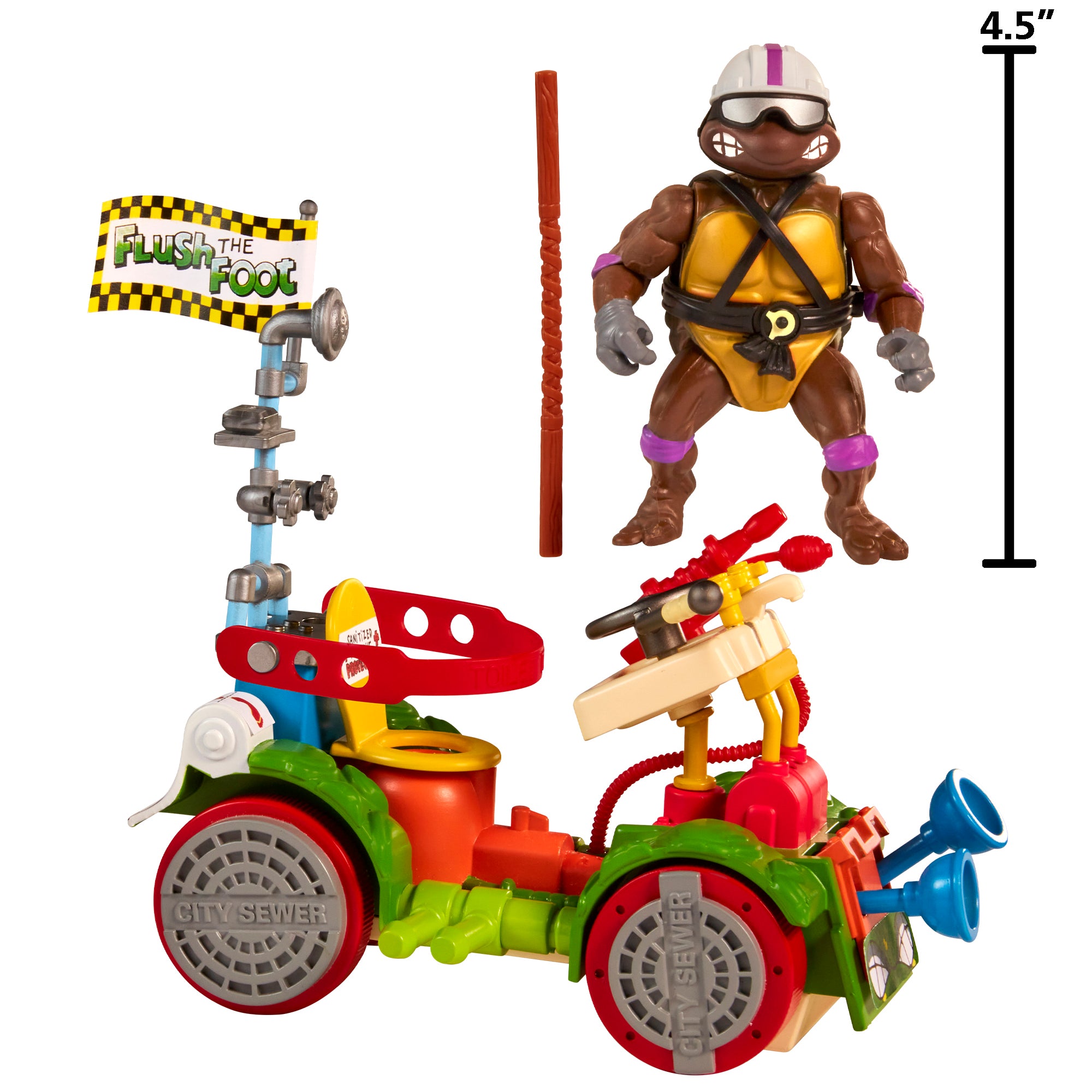 ミュータント タートルズ Turtles Toilet Taxi Playmates Teenage Mutant Ninja Turtles Classic Toilet Taxi