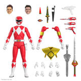 Super7 Mighty Morphin Power Rangers Ultimates! Red Ranger