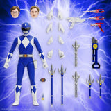 Super7 Mighty Morphin Power Rangers Ultimates! Blue Ranger