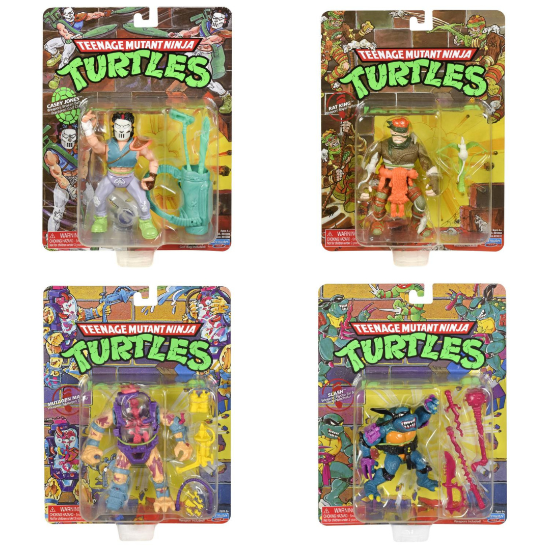 Playmates TMNT Classic Mutants 4-Pack – Angel Grove Toys & Collectables