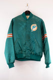 Starter NFL Miami Dolphins Vintage Bomber Jacket Size XL