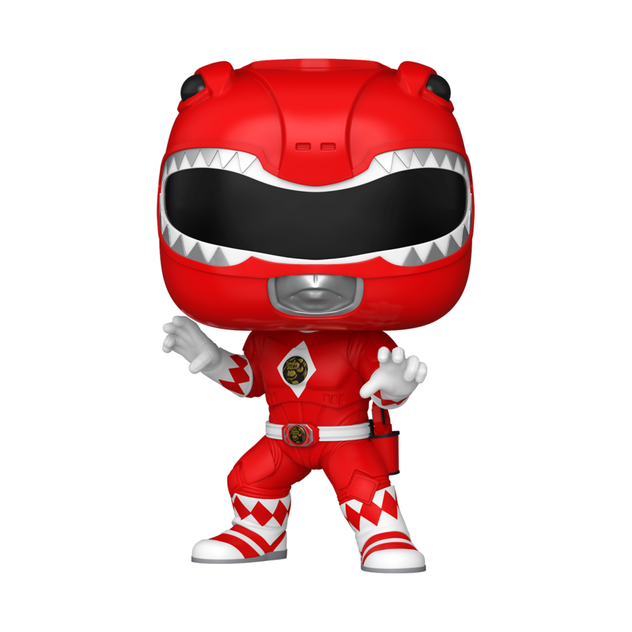 Funko Mighty Morphin Power Rangers: The Movie Red Ranger Pop! Vinyl ...