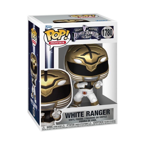 Funko Mighty Morphin Power Rangers: The Movie White Ranger Pop! Vinyl - PRE-ORDER