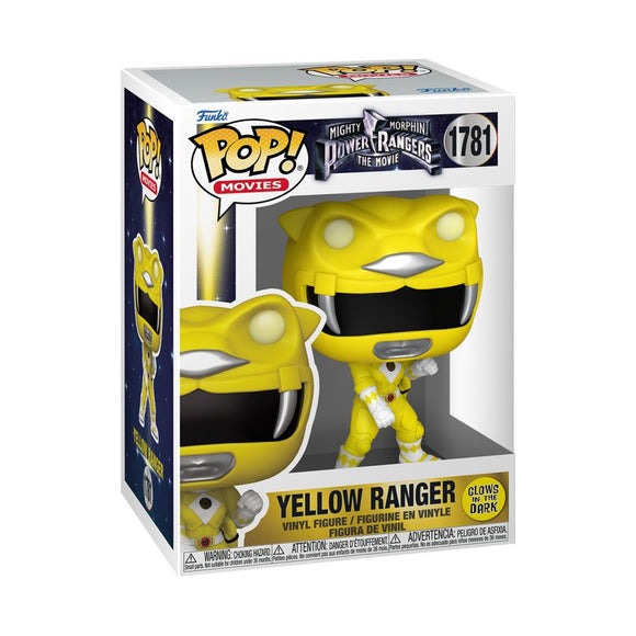 Funko Mighty Morphin Power Rangers: The Movie Yellow Ranger Glow in the Dark Pop! Vinyl - PRE-ORDER