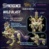 T-Spark Zoids X Monster Hunter Gatling Fox x Mitsune Buildable Model Kit