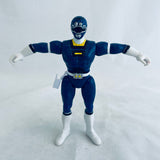 Bandai1997 Power Rangers Turbo Stand And Defend Action! Weapon Thrust Action! Blue Turbo Ranger