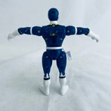 Bandai1997 Power Rangers Turbo Stand And Defend Action! Weapon Thrust Action! Blue Turbo Ranger