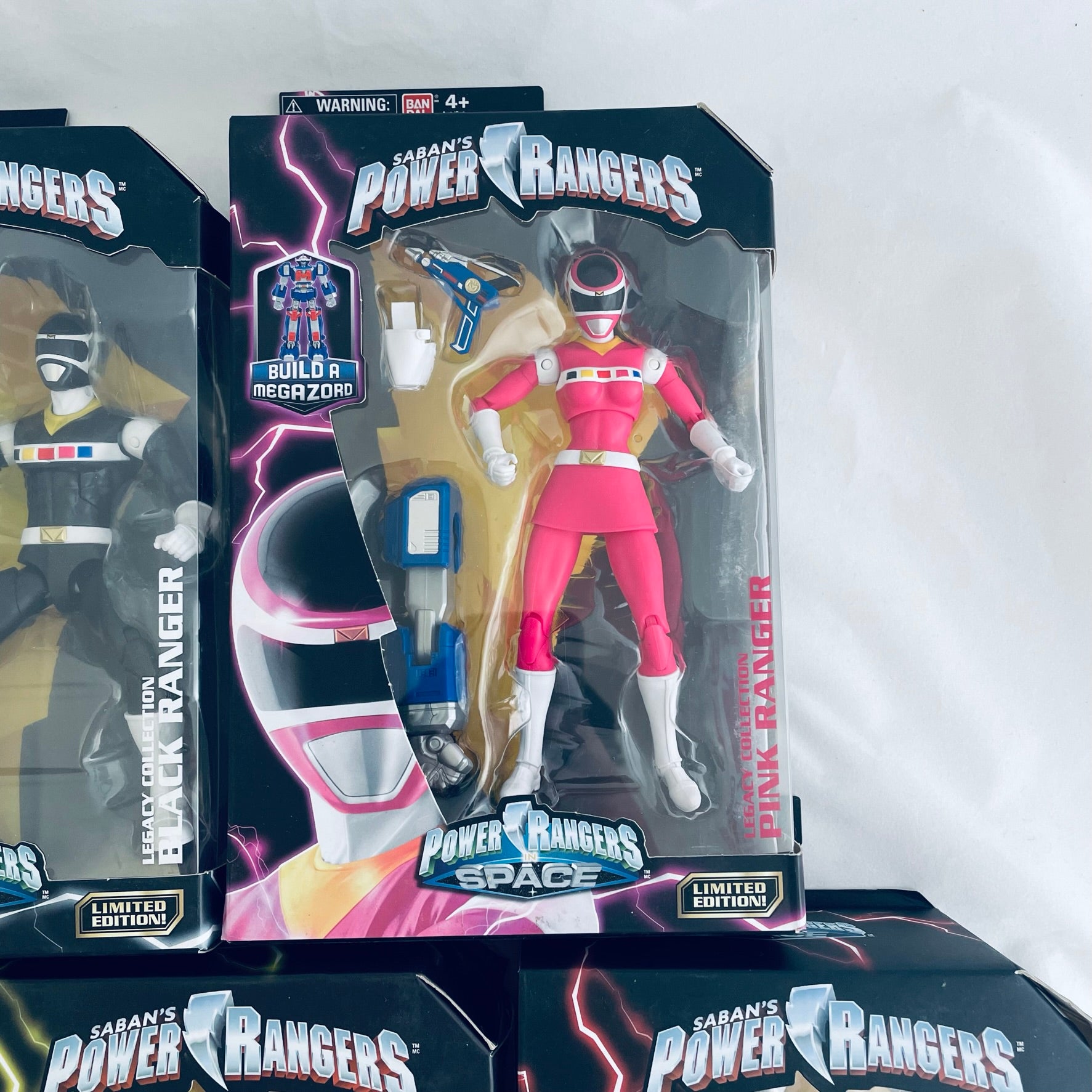 Power Rangers In Space Legacy - Red Ranger - Figurine Hasbro - Occasion