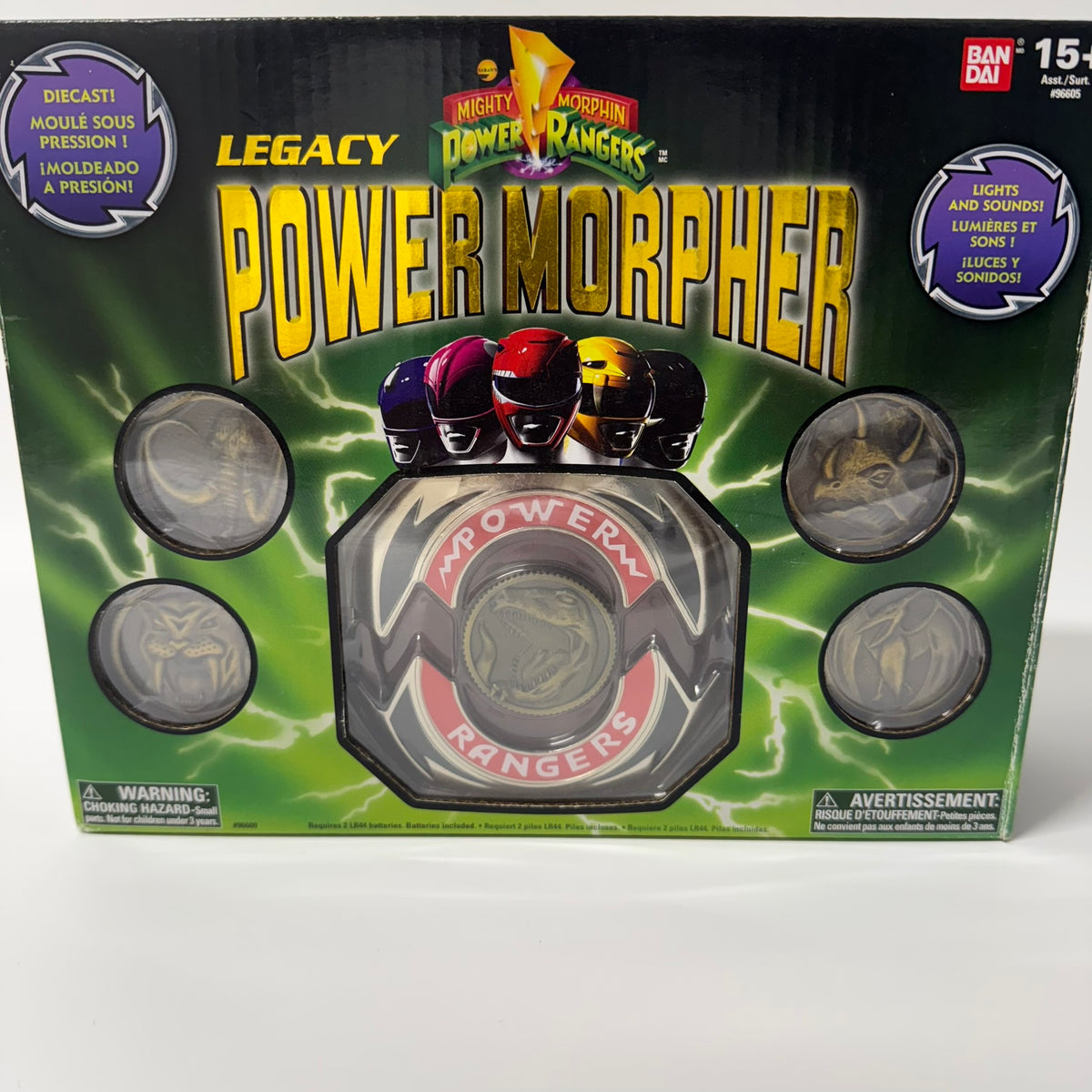Bandai Mighty Morphin Power Rangers Legacy Power Morpher – Angel Grove ...
