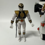 Bandai 1994 MMPR White Tigerzord & White Ranger
