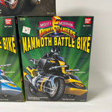 Bandai 1993 MMPR Battle Bikes Set SEALED