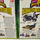 Bandai 1993 MMPR Battle Bikes Set SEALED