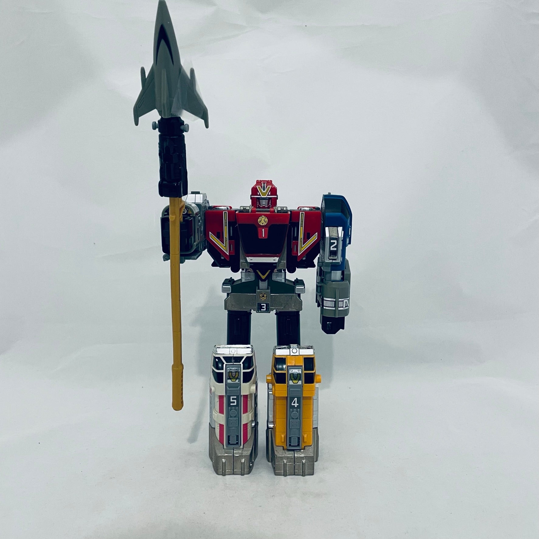 Bandai 2000 Power Rangers Lightspeed Rescue Deluxe Omega Megazord ...