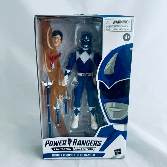 Hasbro Power Rangers Lightning Collection Mighty Morphin Blue Ranger (Box Damaged)