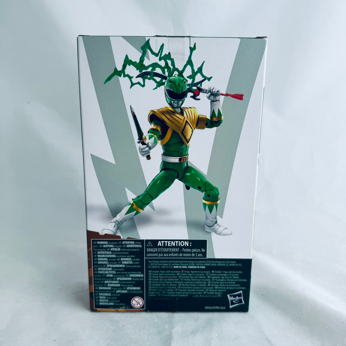 Hasbro Power Rangers Lightning Collection Mighty Morphin Green Ranger ...