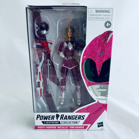 Hasbro Power Rangers Lightning Collection Mighty Morphin Metallic Armor Pink Ranger