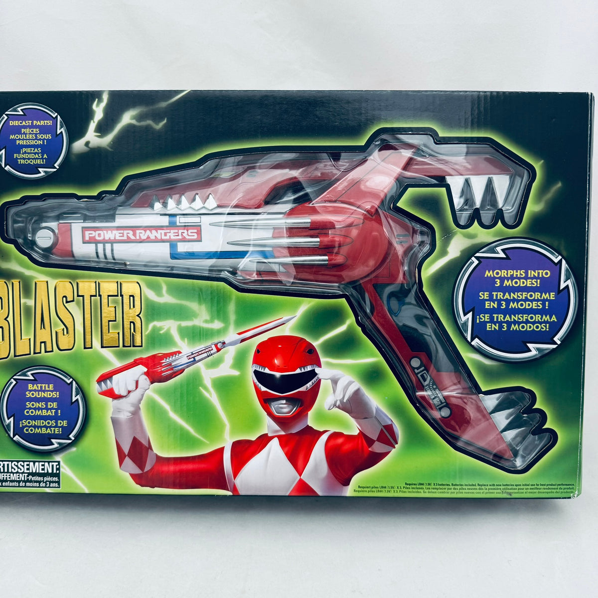 Bandai Mighty Morphin Power Rangers Legacy Blade Blaster – Angel Grove ...