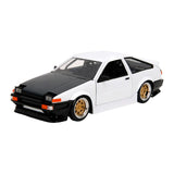 Jada 1:24 JDM Tuners 1986 Toyota Trueno AE86 1:24 Scale Diecast Model Car