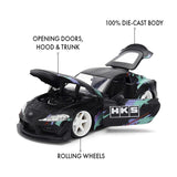 Jada 1:24 JDM Tuners 2020 Toyota GR Supra 1:24 Scale Diecast Model Car
