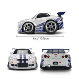Jada Fast & Furious Small Blocks 1:28 Scale Diecast Brian's Nissan Skyline R34 GT-R