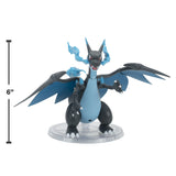 Jazwares Pokemon Select Super Trainer Team Series Articulated 6 inch Mega Charizard X Figure