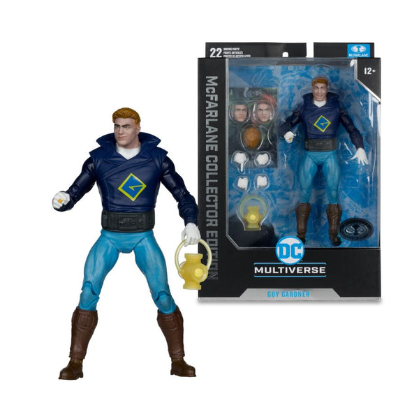Mcfarlane Toys DC Multiverse Guy Gardner (Green Lantern Corps) Collectors Edition #32 PLATINUM EDITION