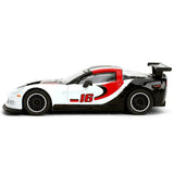 Majorette Collection Series 2005 Chevrolet Corvette C6R White/Black