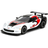 Majorette Collection Series 2005 Chevrolet Corvette C6R White/Black