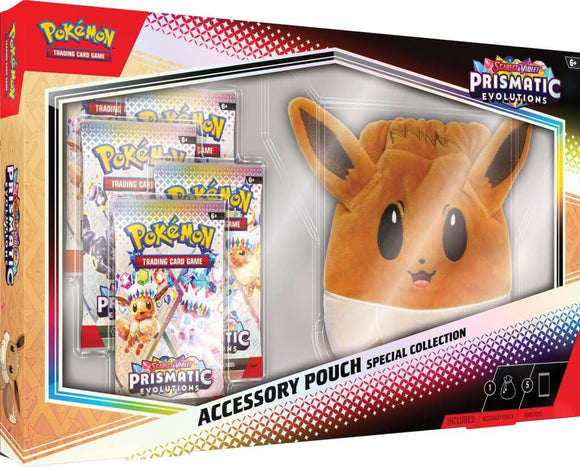 POKÉMON TCG Scarlet & Violet Prismatic Evolutions Accessory Pouch