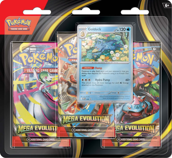 POKÉMON TCG Mega Evolution Three Booster Blister