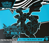 Pokémon TCG Scarlet & Violet Black Bolt & White Flare Elite Trainer Box Set