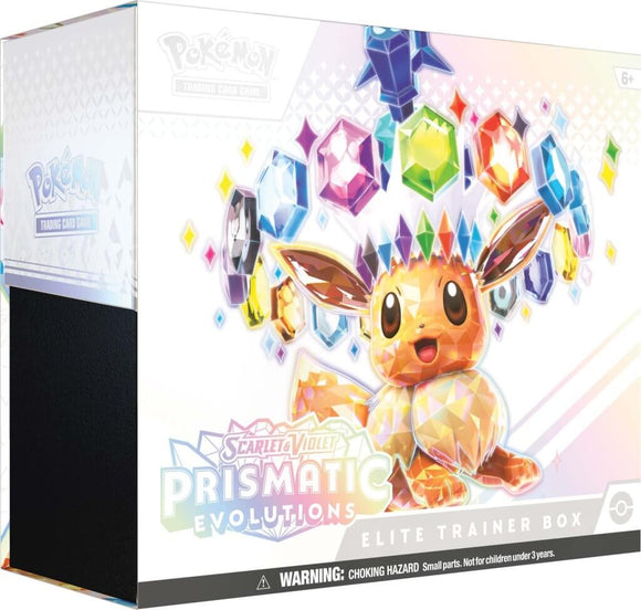 POKÉMON TCG Scarlet & Violet Prismatic Evolutions Elite Trainer Box