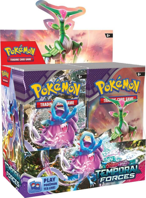 POKÉMON TCG Scarlet & Violet Temporal Forces Booster Box