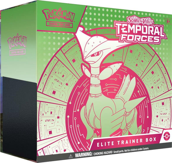 POKÉMON TCG Scarlet & Violet Temporal Forces Elite Trainer Box